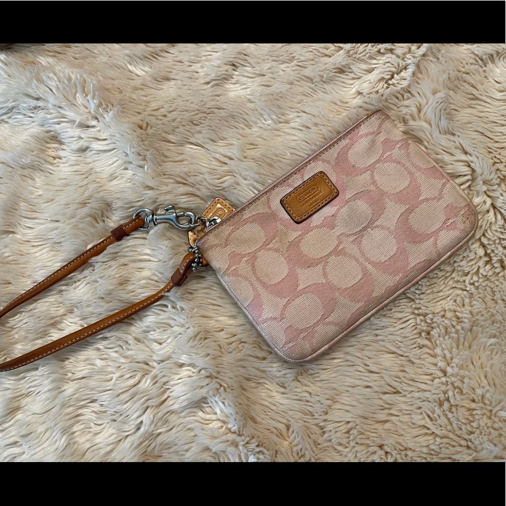 Coach wristlet
